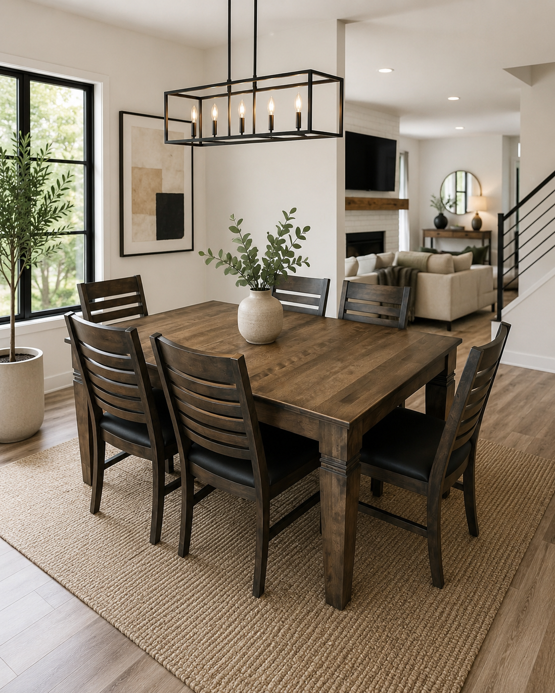 引取限定 カナダ家具 OLD HIPPY ダイニングテーブル E888 Designer Signature Rectangular Table Collection – Old Hippy Wood