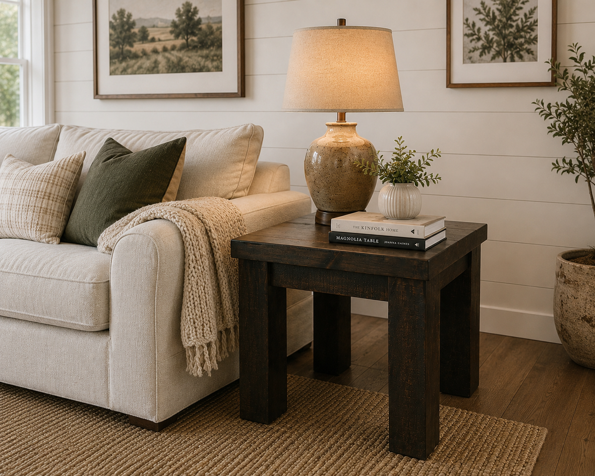 Heritage Farmhouse End Table