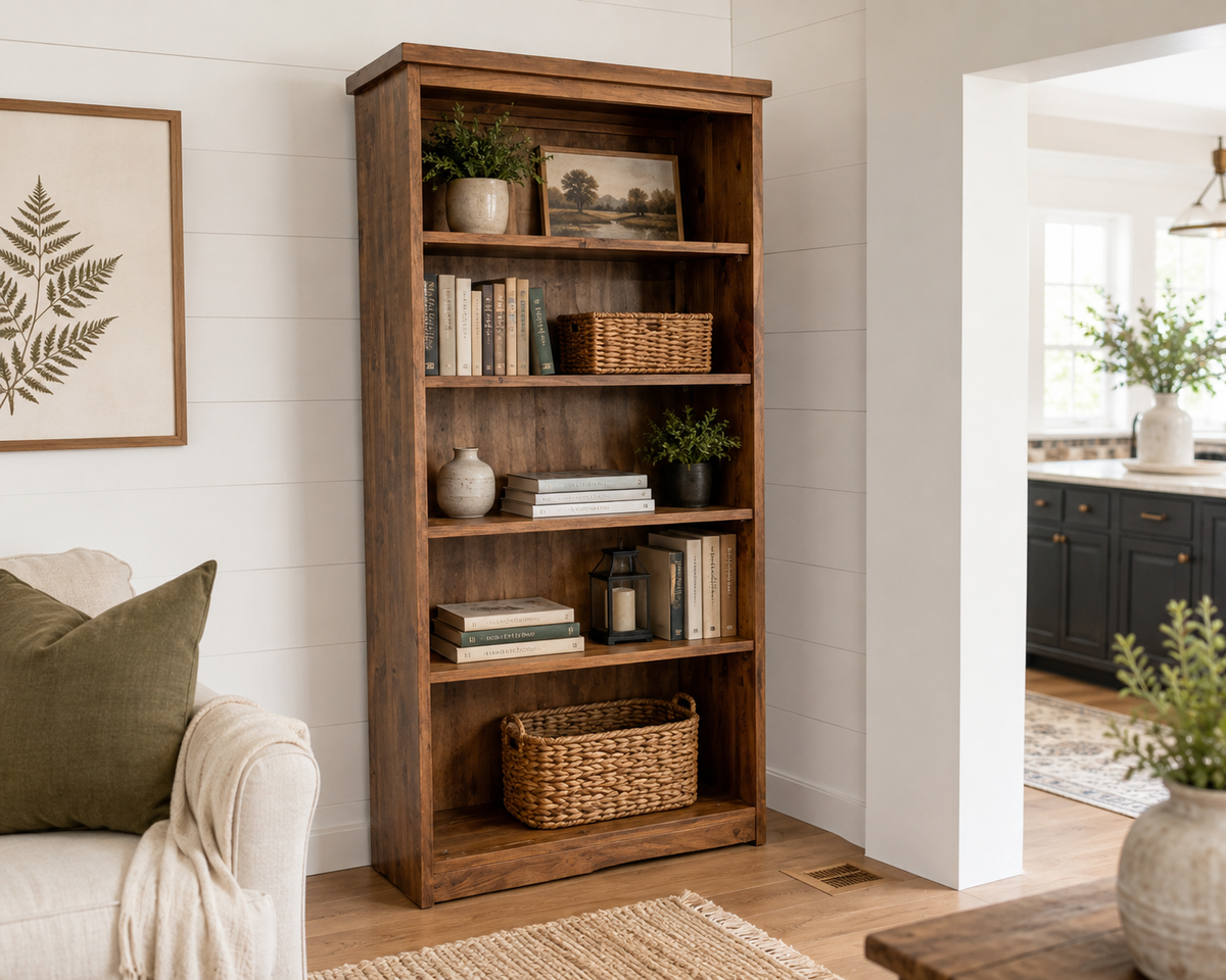 Heritage Farmhouse Bookshelf