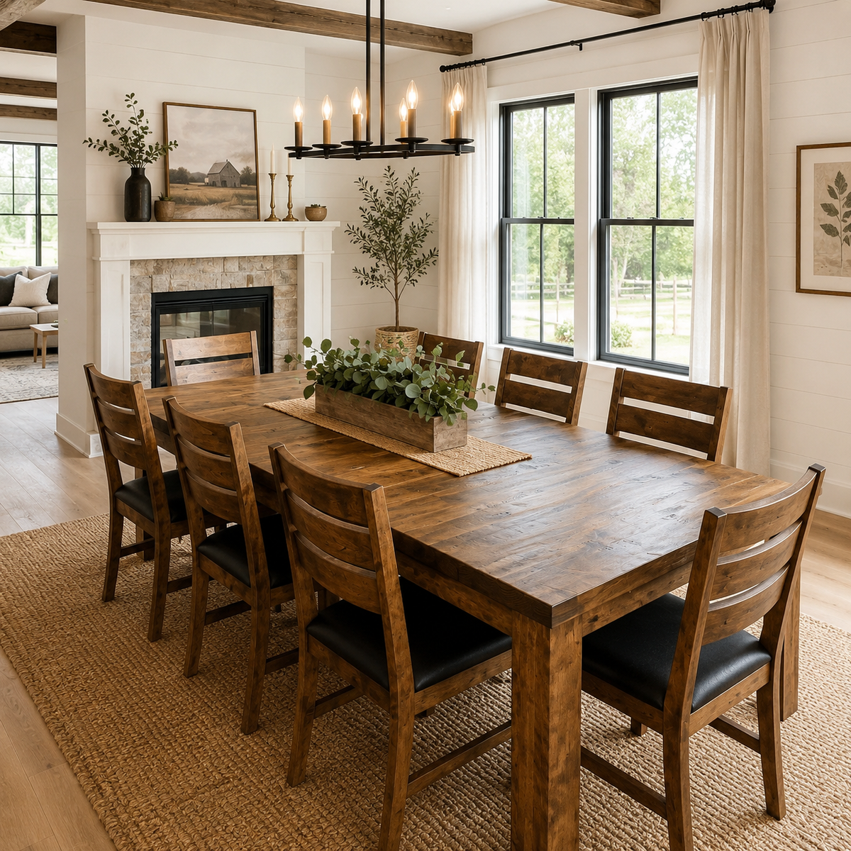 Urban Country Rectangular Table Collection
