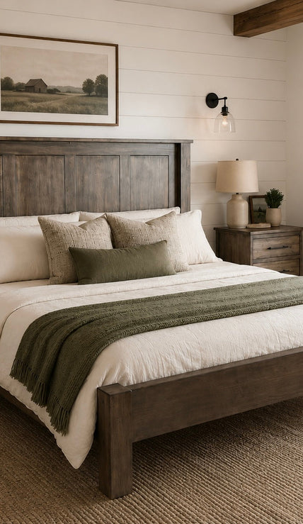 Artisan Wormy Maple Bedroom Collection