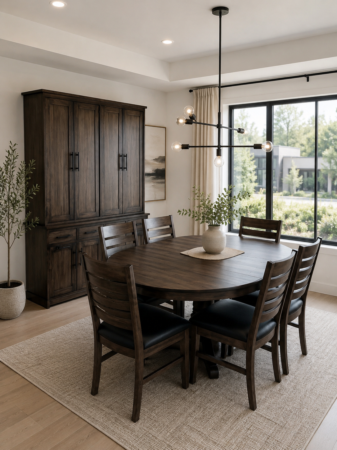 Artisan Wormy Maple Round Table Collection