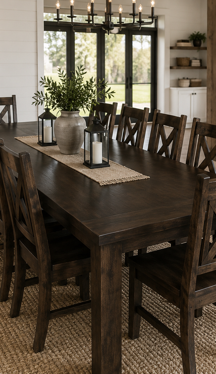 Heritage Farmhouse Rectangular Table Collection