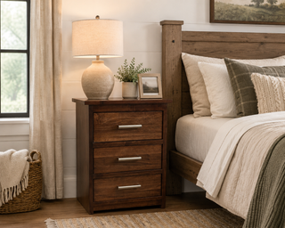 Artisan Wormy Maple Nightstand