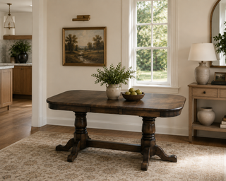 Classic Manor Rectangular Table - Solid Top
