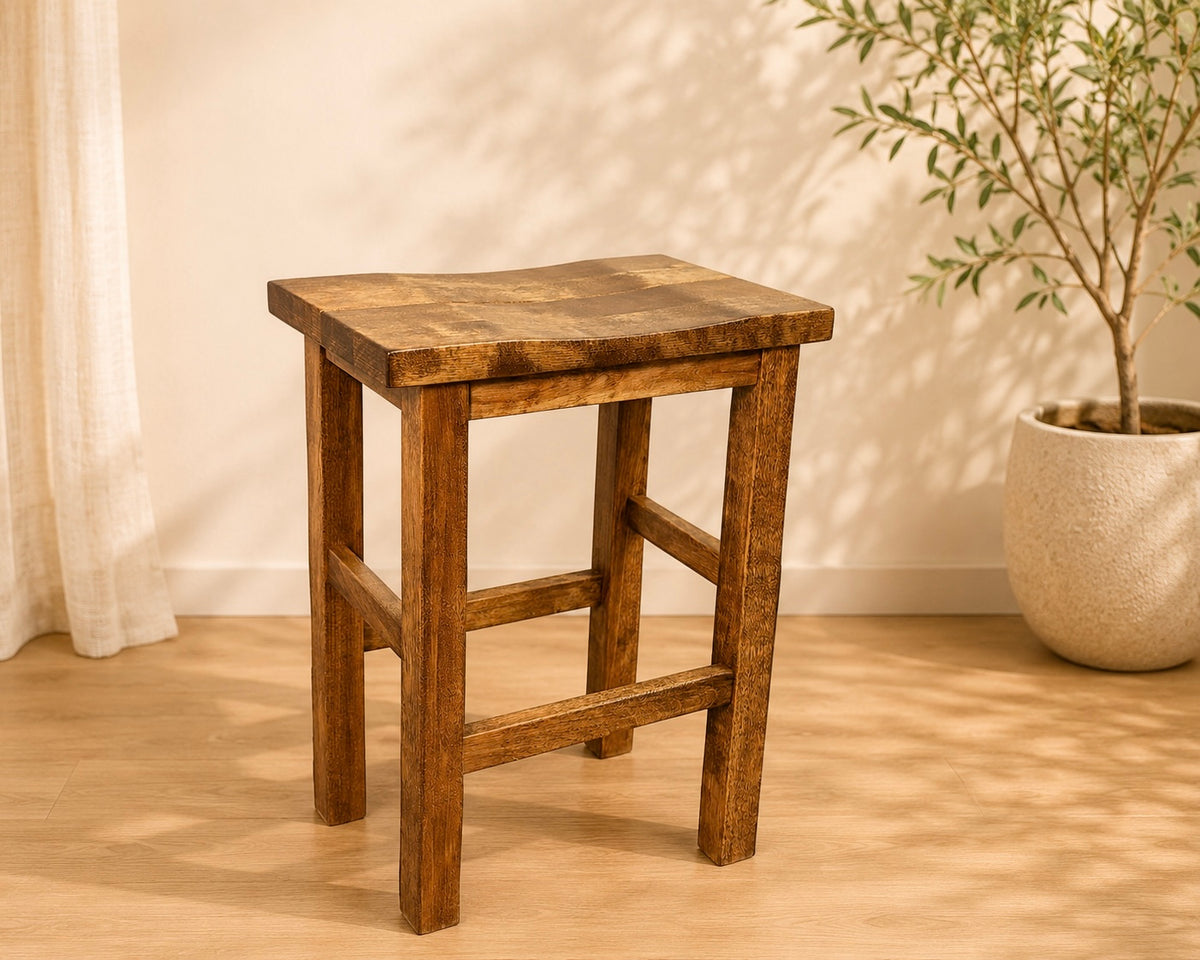 Designer Signature Stool - Saddled