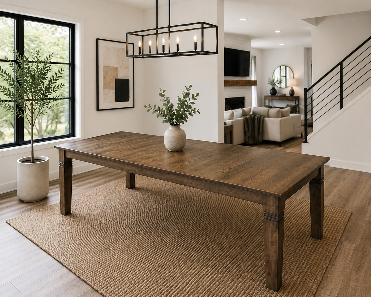 Designer Signature Rectangular Table - Monster Expandable