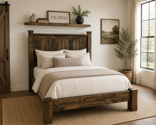 Heritage Farmhouse Bed - Low Footboard