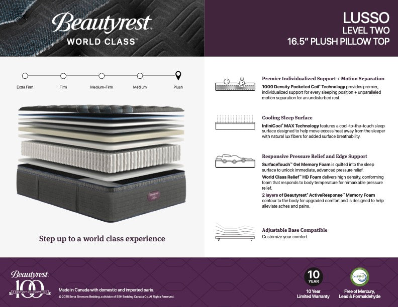 Beautyrest Lusso