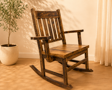 Heritage Farmhouse Rocker - Slat Back