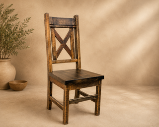 Heritage Farmhouse Chair - Barndoor Back