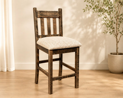 Heritage Farmhouse Stool - Slat Back