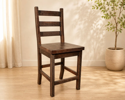 Heritage Farmhouse Stool - Ladder Back